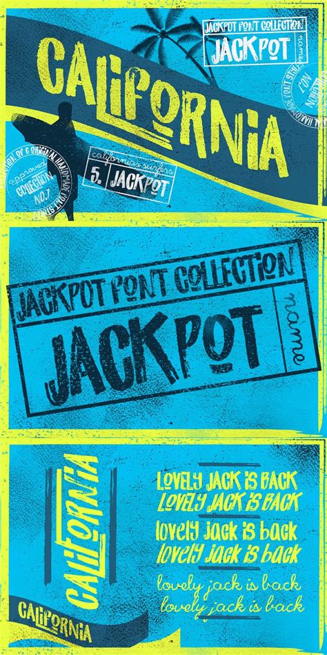 jackpot font|california jackpot font.